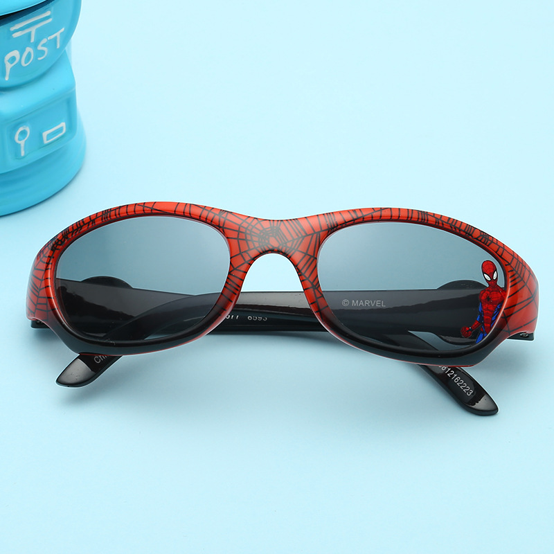 Men Accessories For Beach - Genel Çocuklar Örümcek Adam Karikatür Güneş