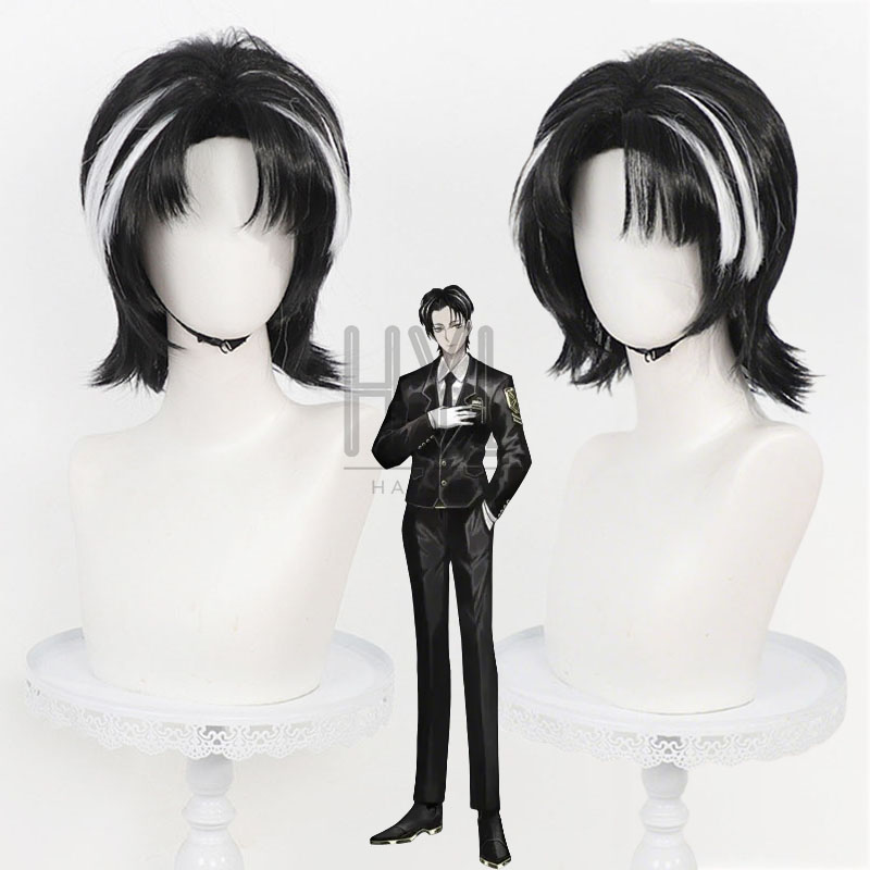 Men Accessories Look - Oyun Limbus Company Rien Cosplay Peruk