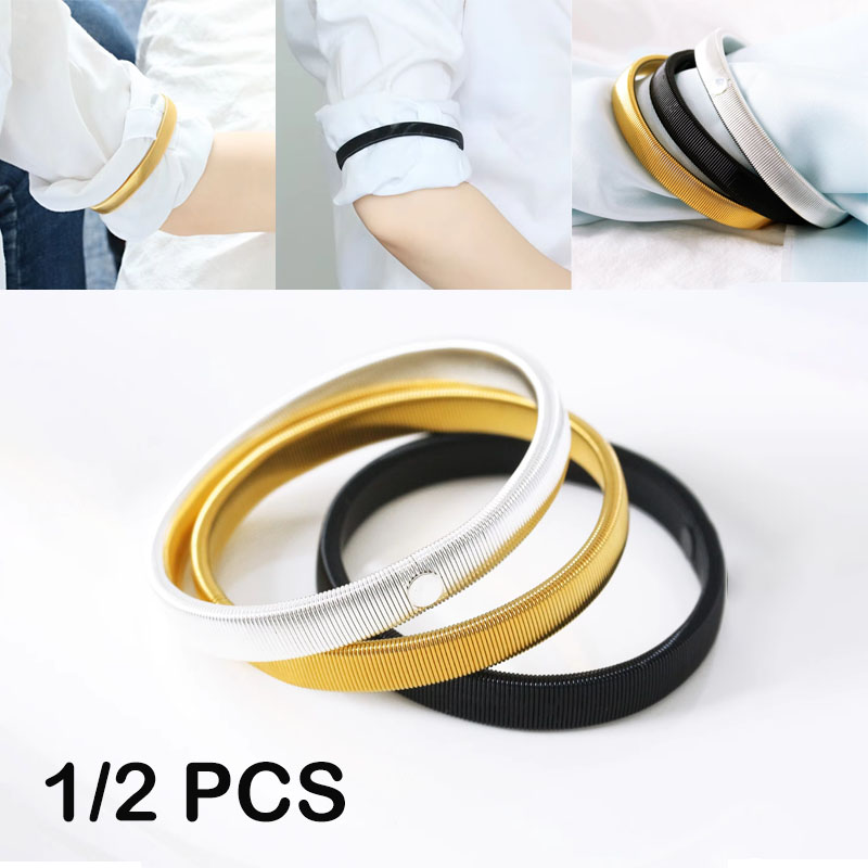 Men Accessories Wedding - Bir adet elastik kol bandı gömlek