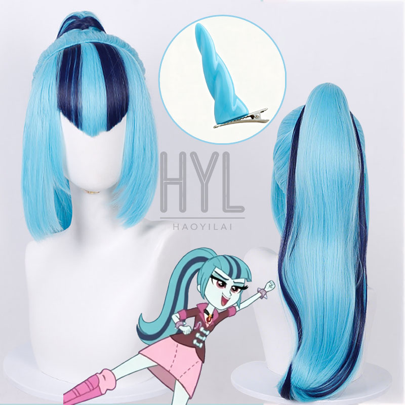 Men Accessories Look - Anime Pony Sonata Dusk Cosplay Peruk