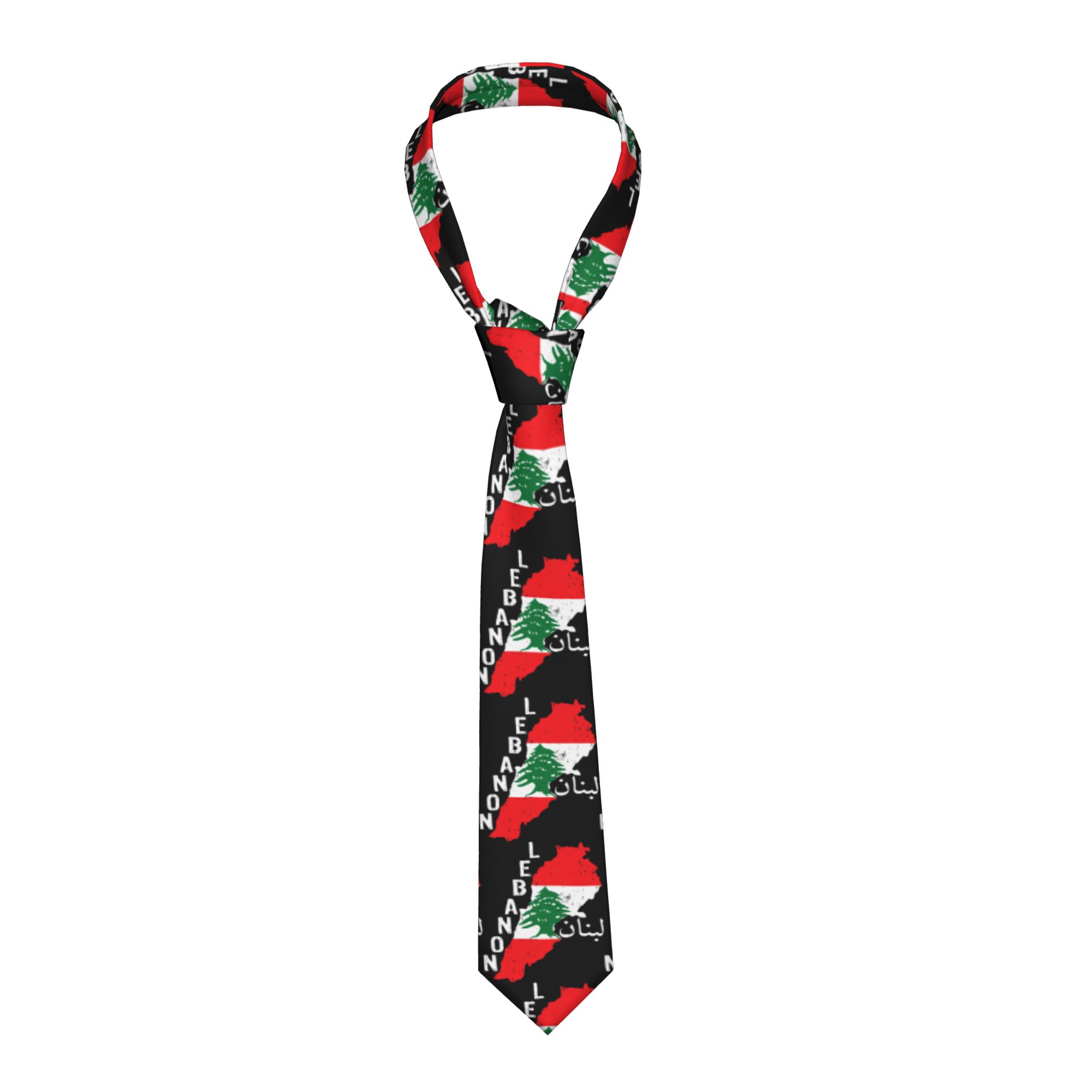 Men Accessories Lebanon - Lübnan Bayrağı Haritası Beirut Sedir Ağacı