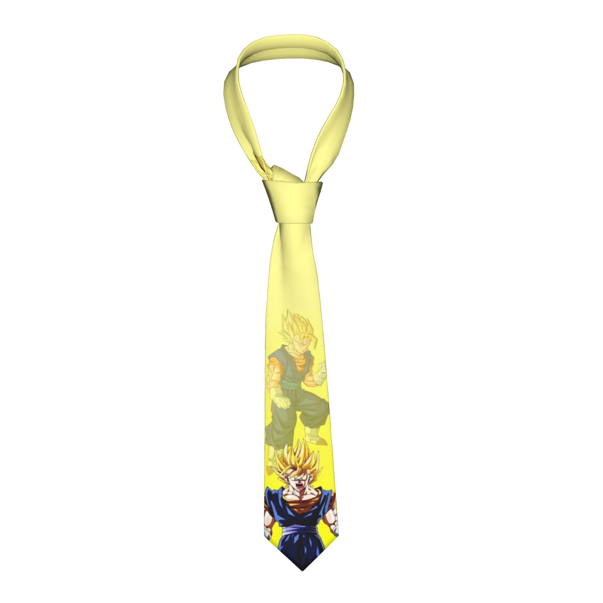 Men Accessories Wedding - DBZ Z Karakter Desenli Kravatlar Unisex