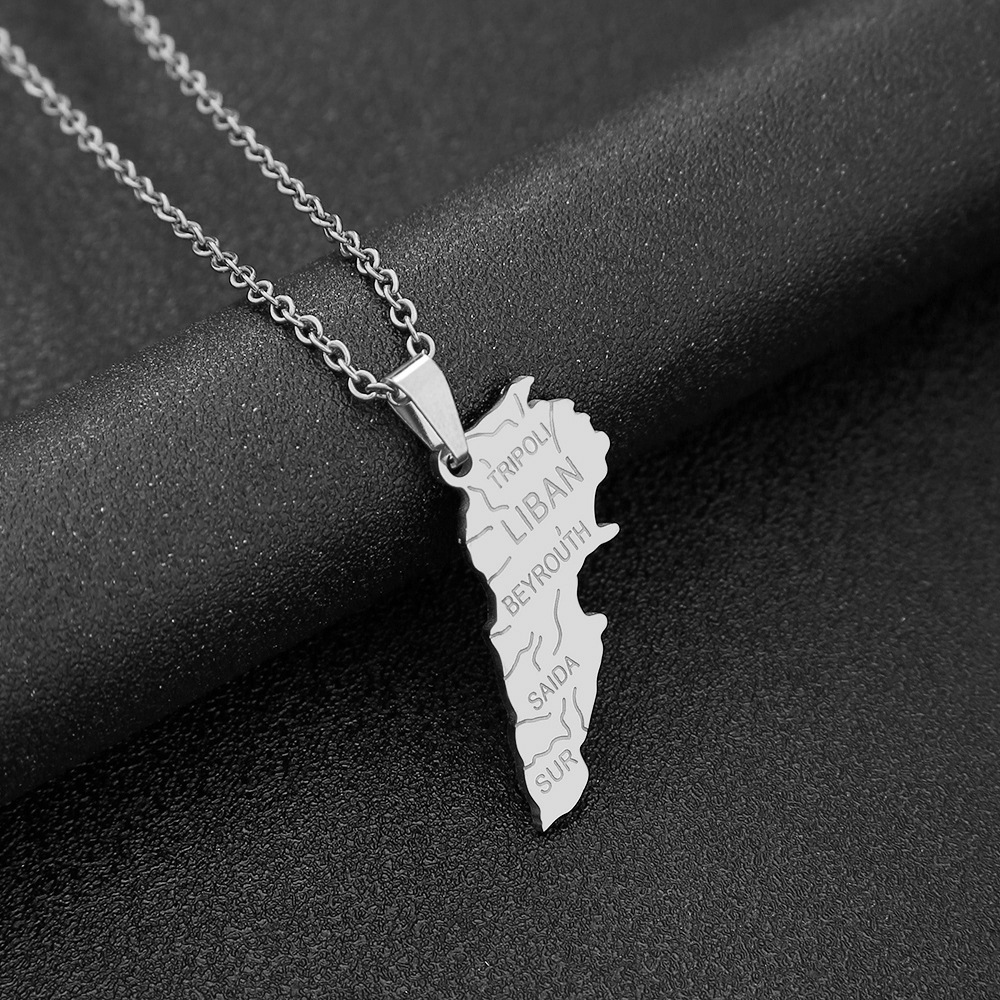 2024 Yeni moda paslanmaz çelik - Men Accessories Lebanon incelemesi ve fiyatı