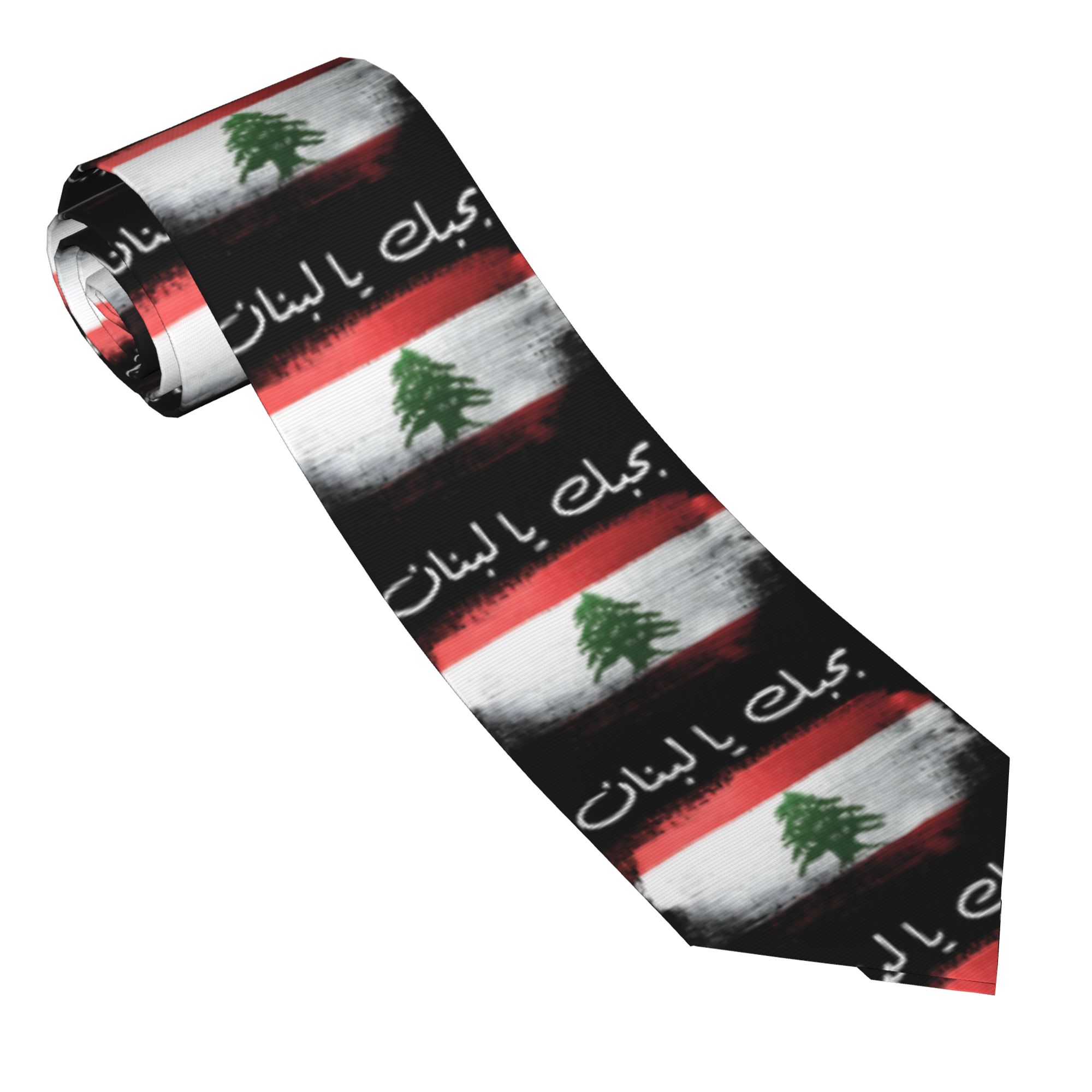 Lübnan bayrağı kravat Retro ra - Men Accessories Lebanon incelemesi ve fiyatı
