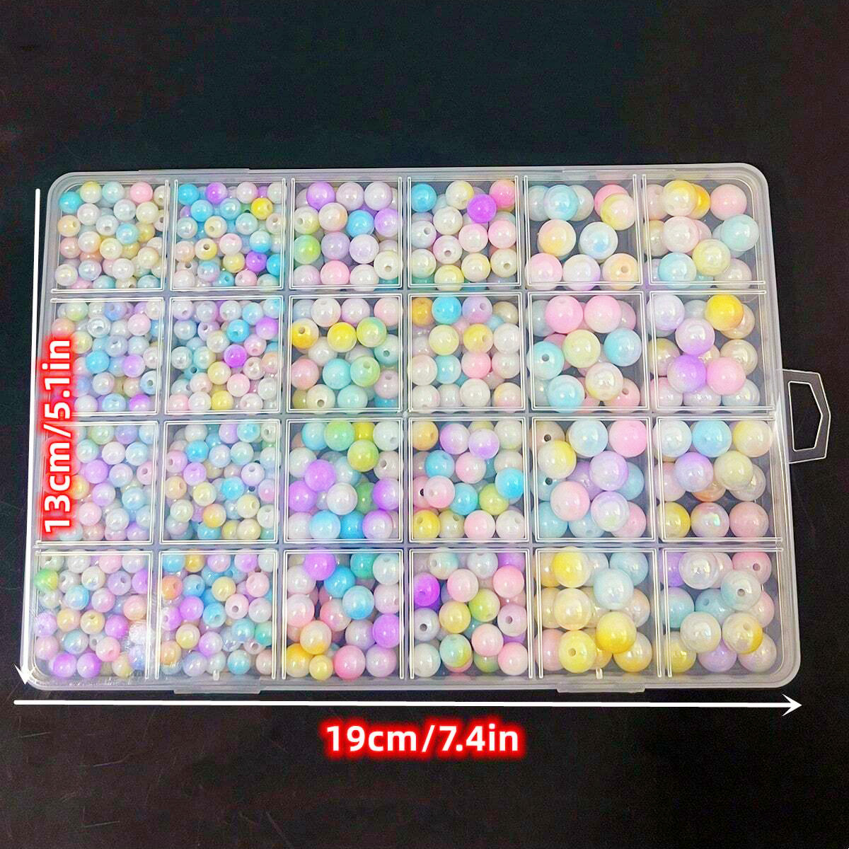 800 adet/24 bölmeli kutu 6mm/8 - Men Accessories Wedding incelemesi ve fiyatı