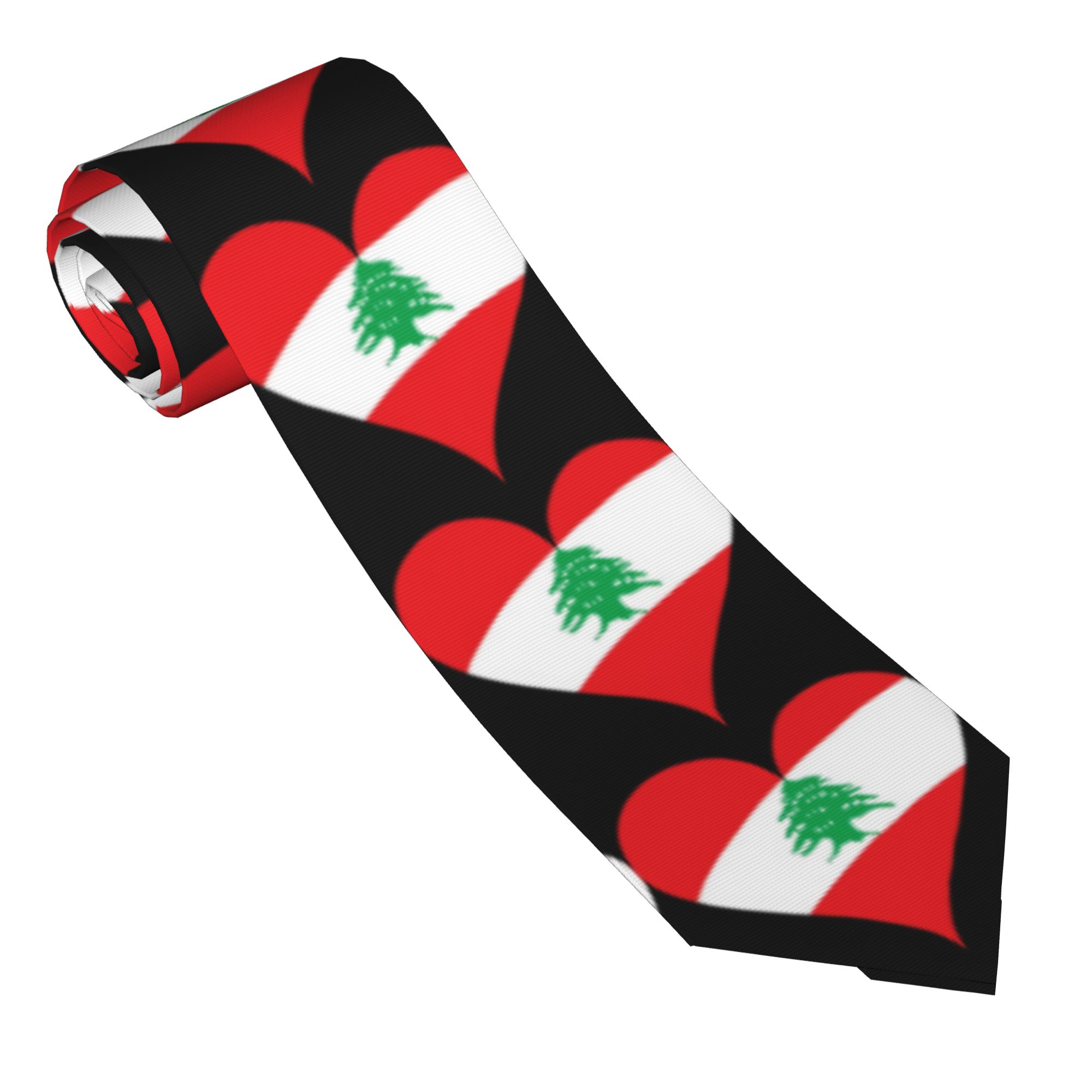 Lübnan Bayrağı Kalp Kravat Düğ - Men Accessories Lebanon incelemesi ve fiyatı