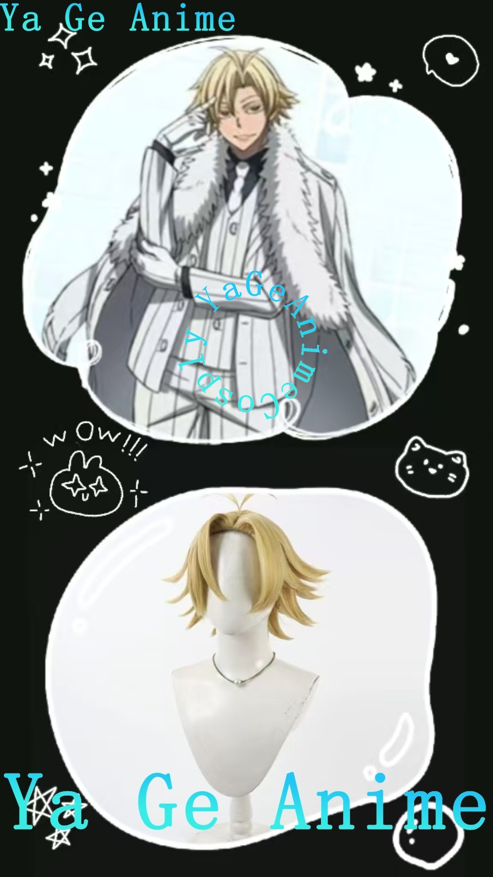 Tougen Anki Momomiya Cosplay P - Men Accessories Look incelemesi ve fiyatı
