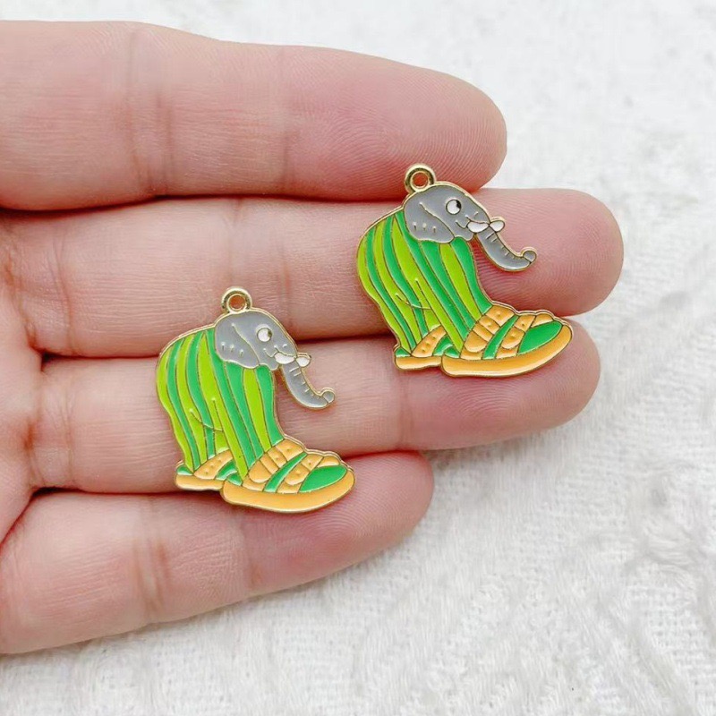10 adet Yaratıcı Alaşım Yağlı  - Men Accessories Pendant incelemesi ve fiyatı