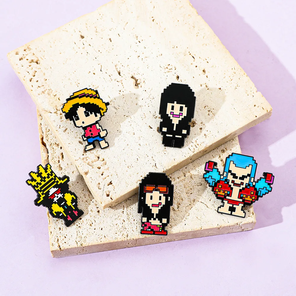 5 Adet Yaratıcılık Piksel Tarz - Lapel Pin Enamel incelemesi ve fiyatı