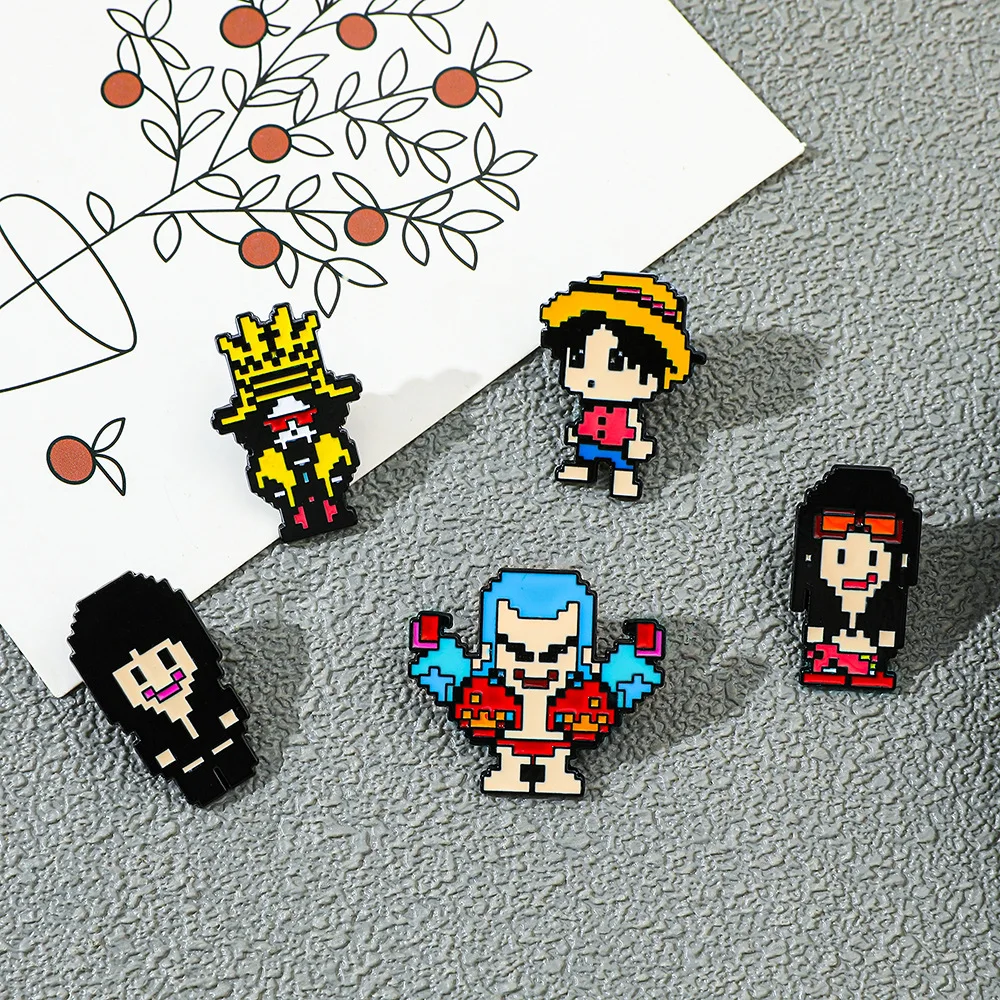 5 Adet Yaratıcılık Piksel Tarz - Lapel Pin Enamel incelemesi ve fiyatı
