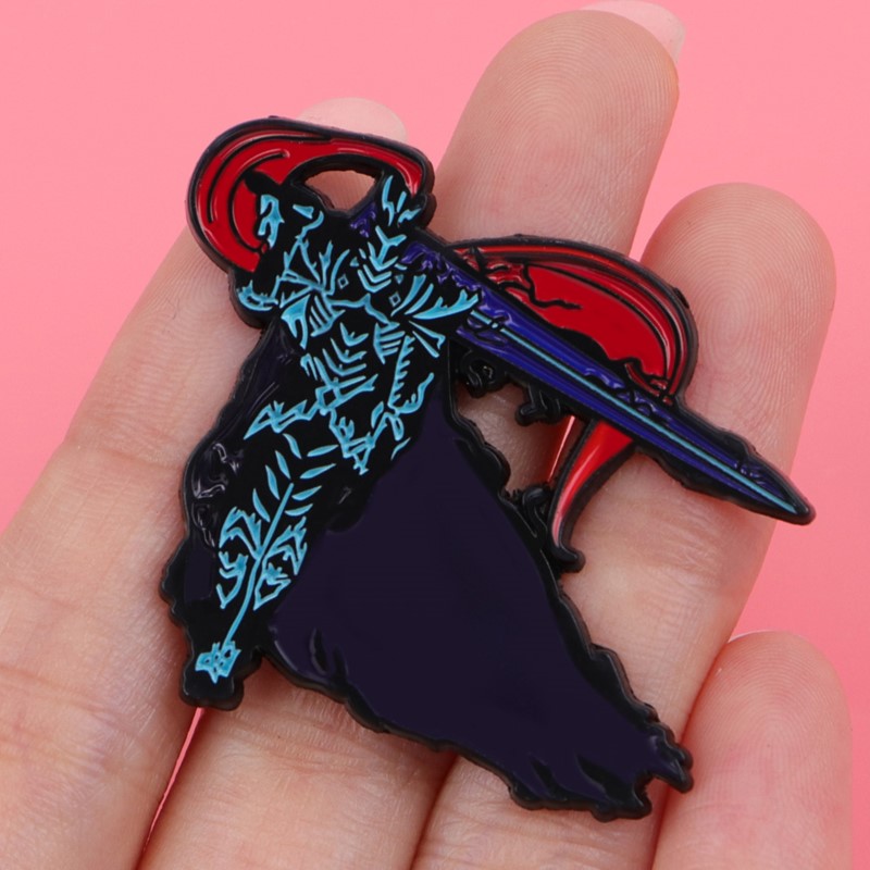 Koyu Tonlu Gölge Canavar Kılıç - Lapel Pin Enamel incelemesi ve fiyatı