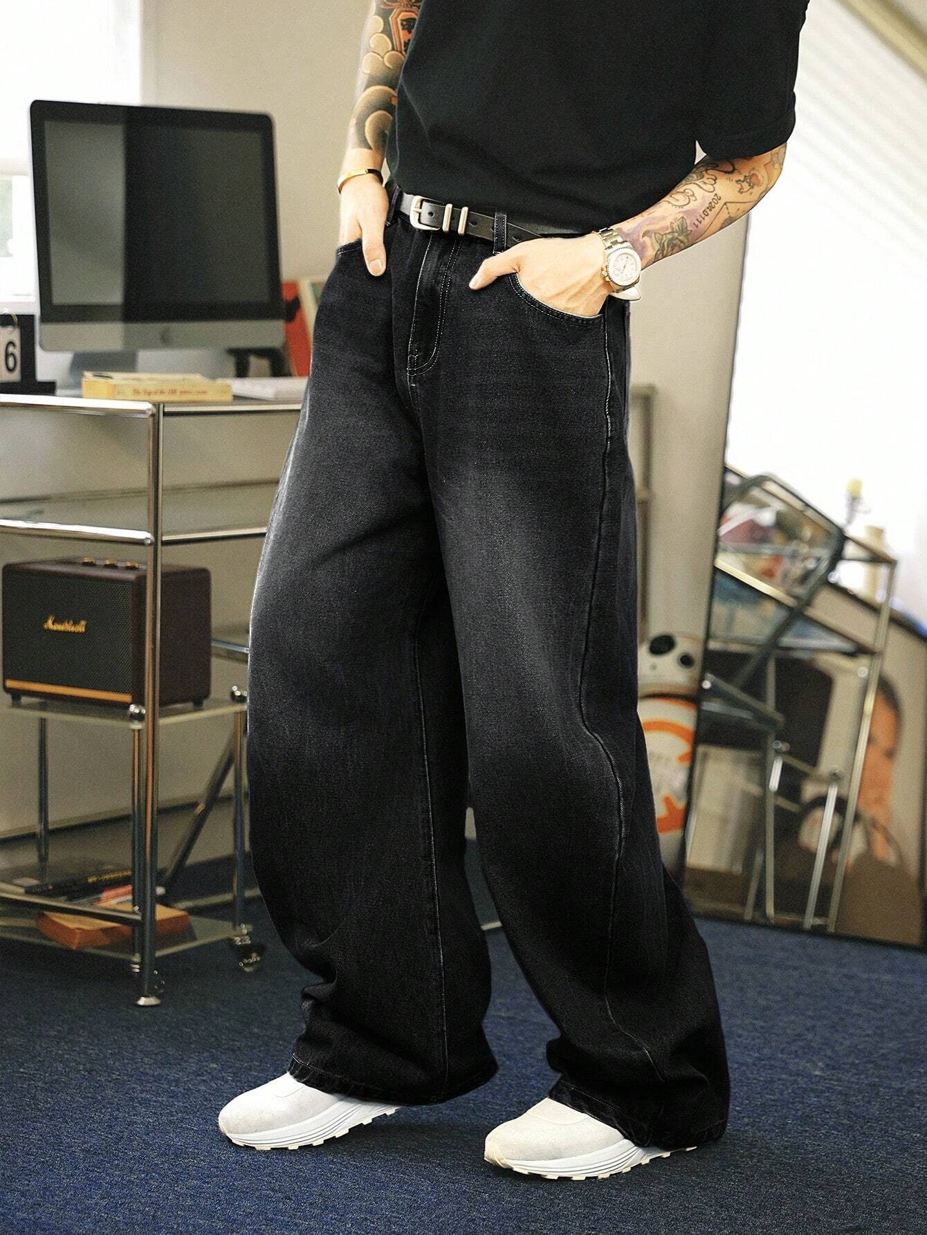 Orijinal Bol Paça Kot Pantolon - Men Accessories Look incelemesi ve fiyatı