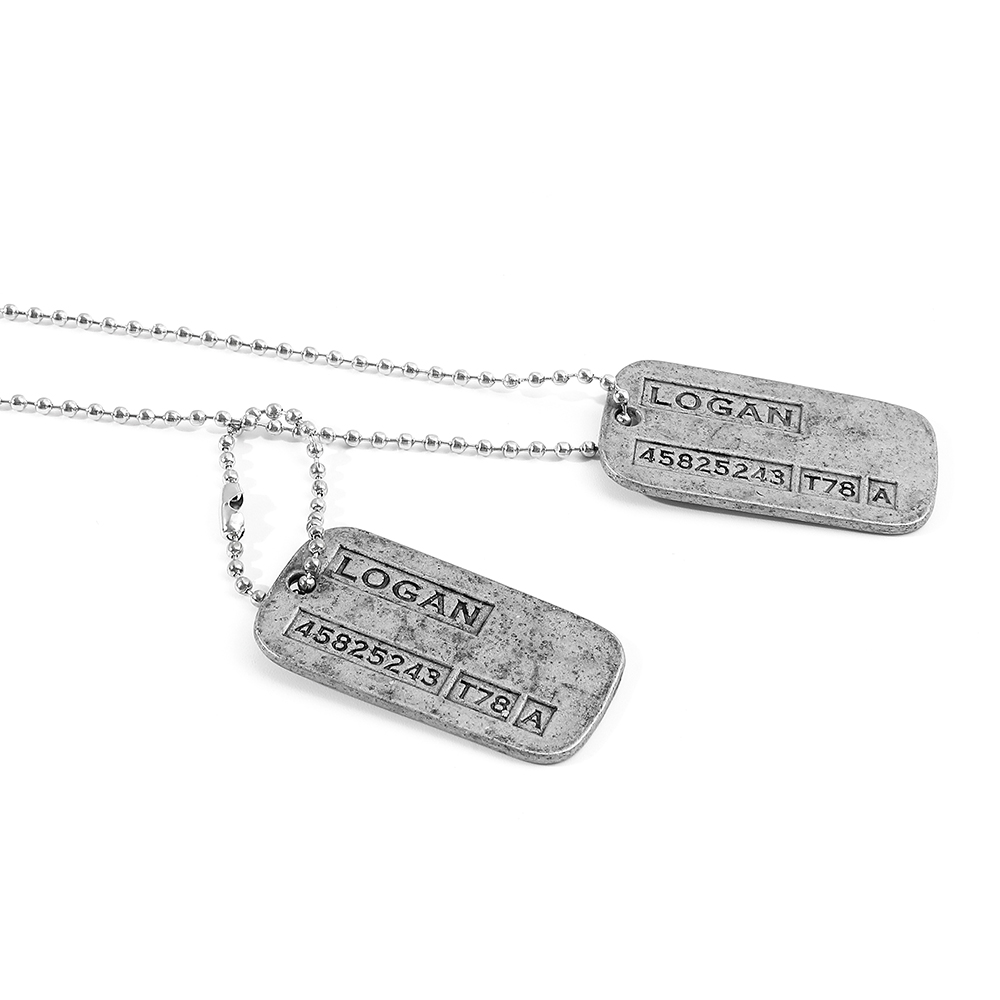 X-Men Wolverine Askeri Kart Ko - Men Accessories Pendant incelemesi ve fiyatı