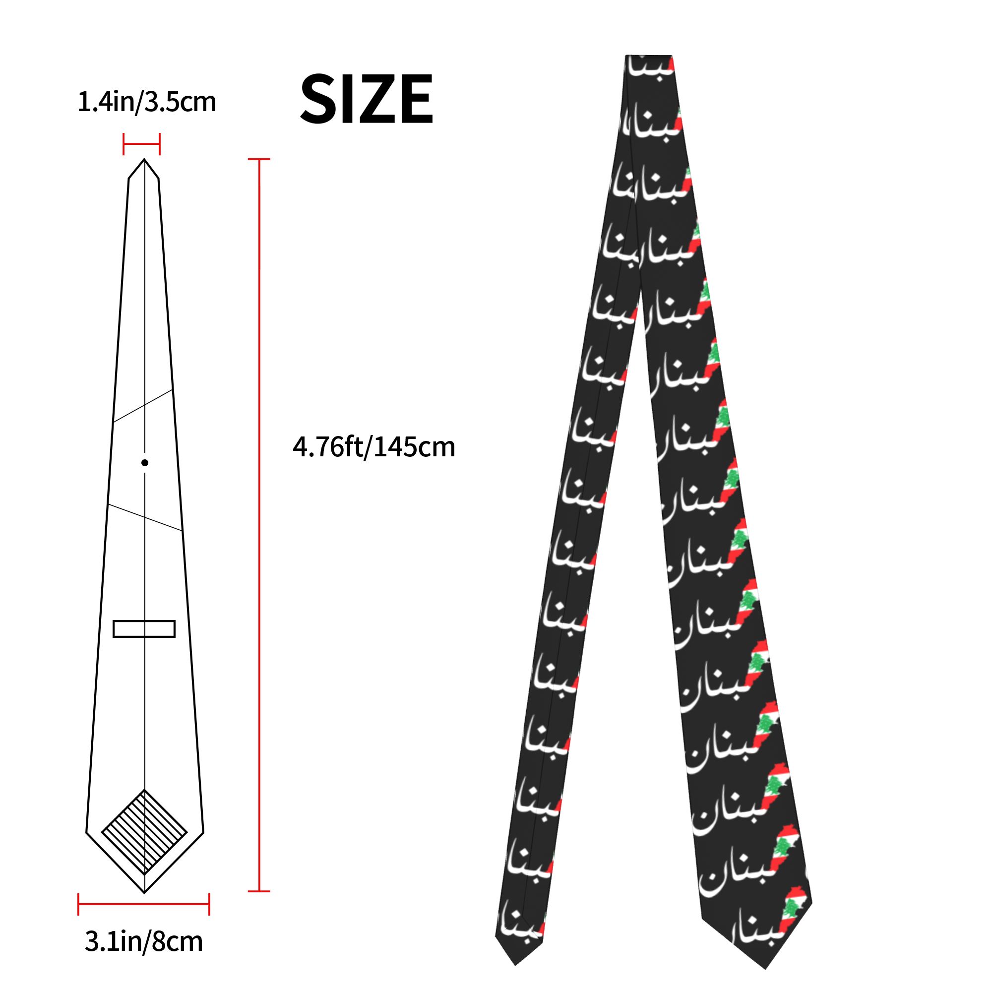 Lübnan Bayrağı Haritası Arapça - Men Accessories Lebanon incelemesi ve fiyatı