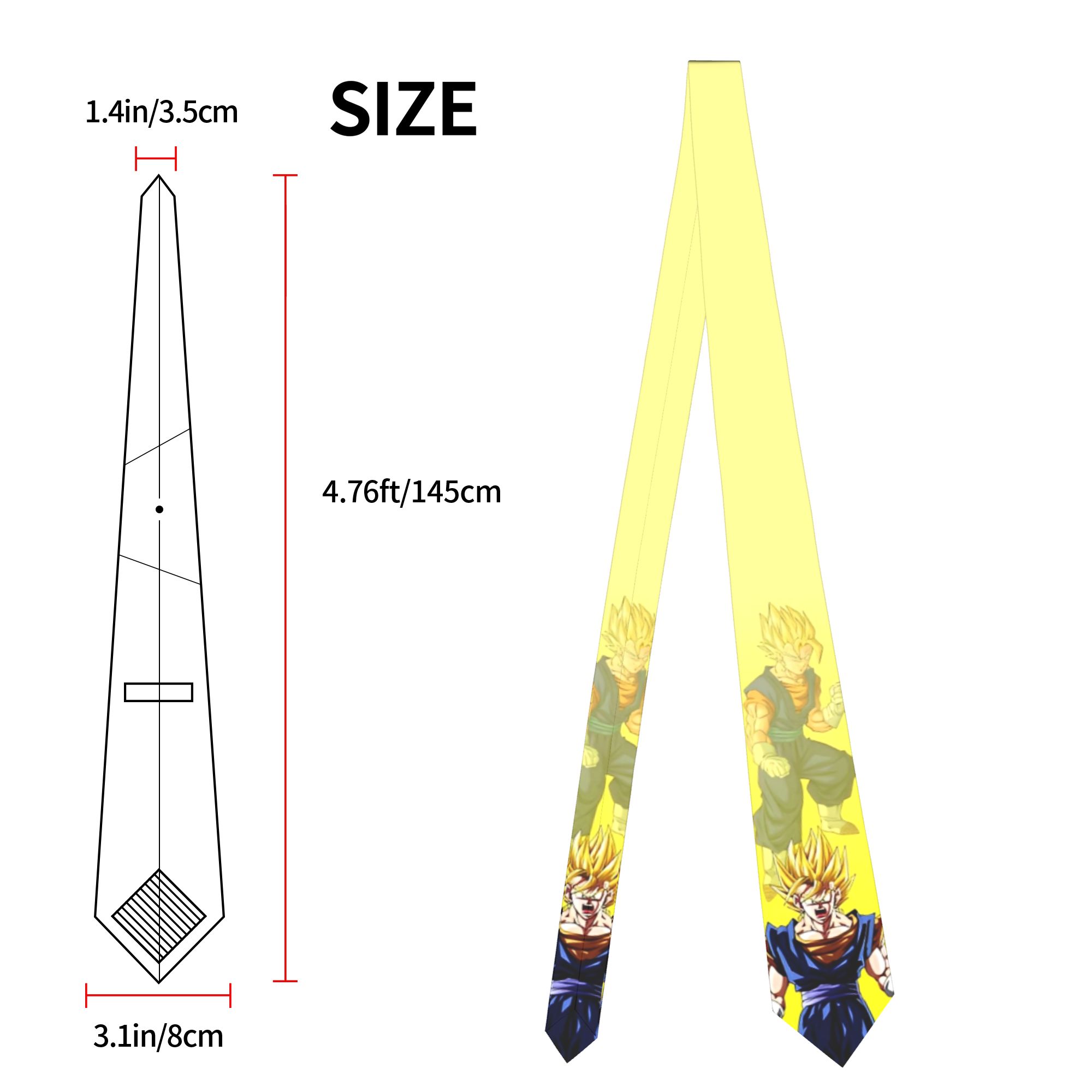 DBZ Z Karakter Desenli Kravatl - Men Accessories Wedding incelemesi ve fiyatı