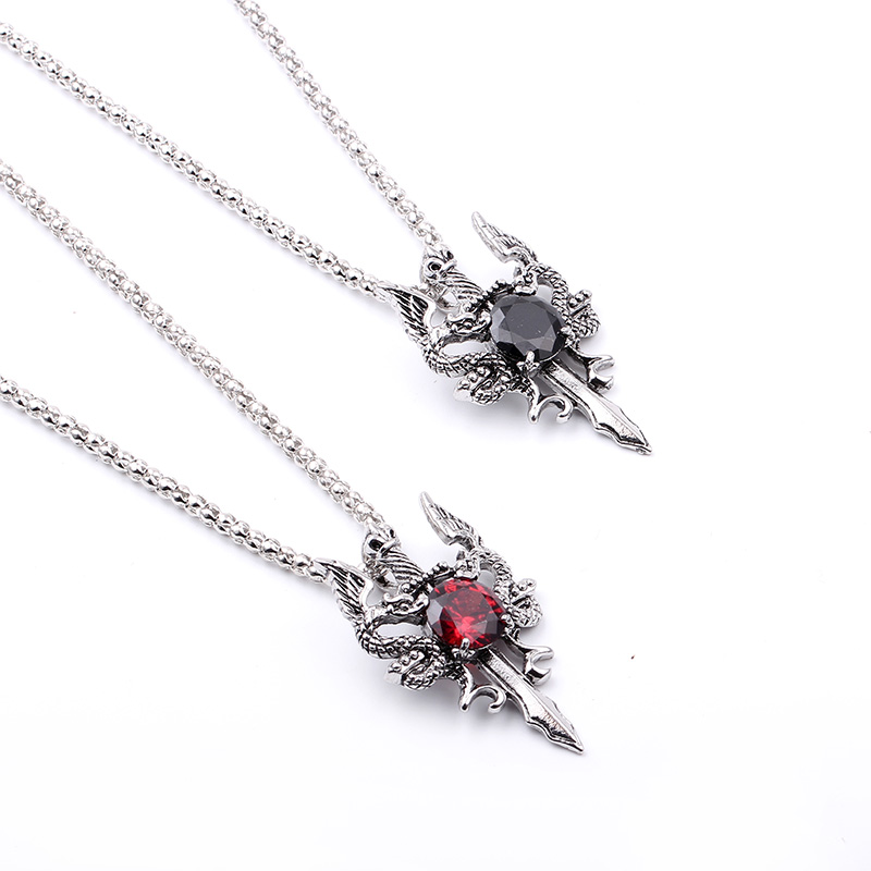 Çift Ejderha Siyah Mücevher Ça - Men Accessories Pendant incelemesi ve fiyatı