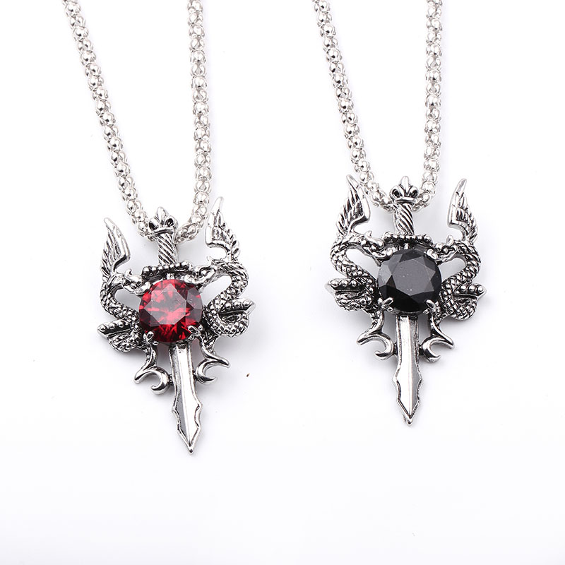 Çift Ejderha Siyah Mücevher Ça - Men Accessories Pendant incelemesi ve fiyatı