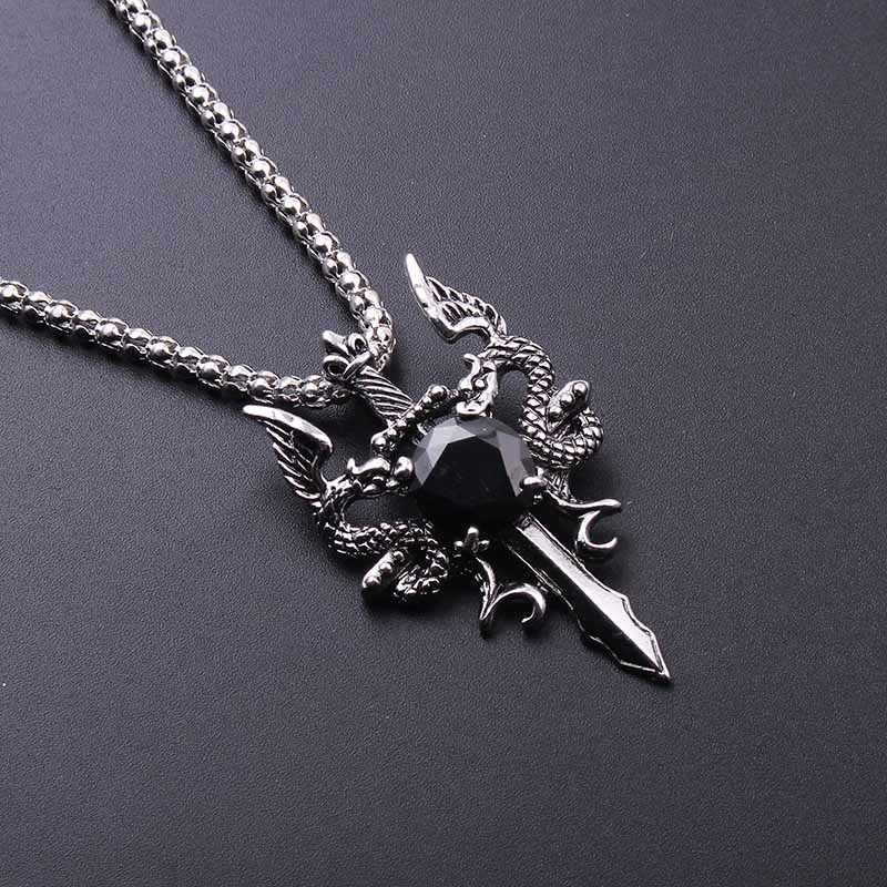 Çift Ejderha Siyah Mücevher Ça - Men Accessories Pendant incelemesi ve fiyatı